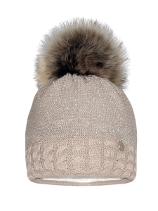 Czapka Brązowa POMPON Barbaras wx64 48/50