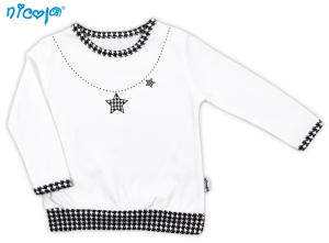 NICOL Bluzka Biała PEPITKA - rozm 56,68