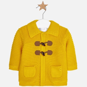 Mayoral Sweter Trykot Musztardowy 2314 rozm. 65