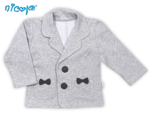 NICOL Marynarka Szara PEPITKA - rozm 68