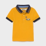 Mayoral Koszulka k/r Polo Polówka Auto 1104 Mango - rozm 80