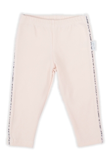NICOL Spodnie Leginsy Różowe z Lampasem kol. Pola - rozm 62