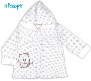 NICOL Bluza z Kapturek Ecru KOTECZEK - WYPRZEDAŻ rozm 92,98,104