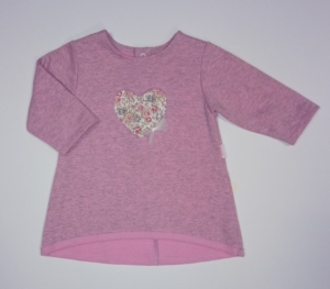 BARNABA Tunika Serce - WYPRZEDAŻ rozm. 68