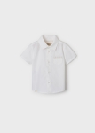Mayoral Koszula k/r 1112 Łamana Biel - rozm 98